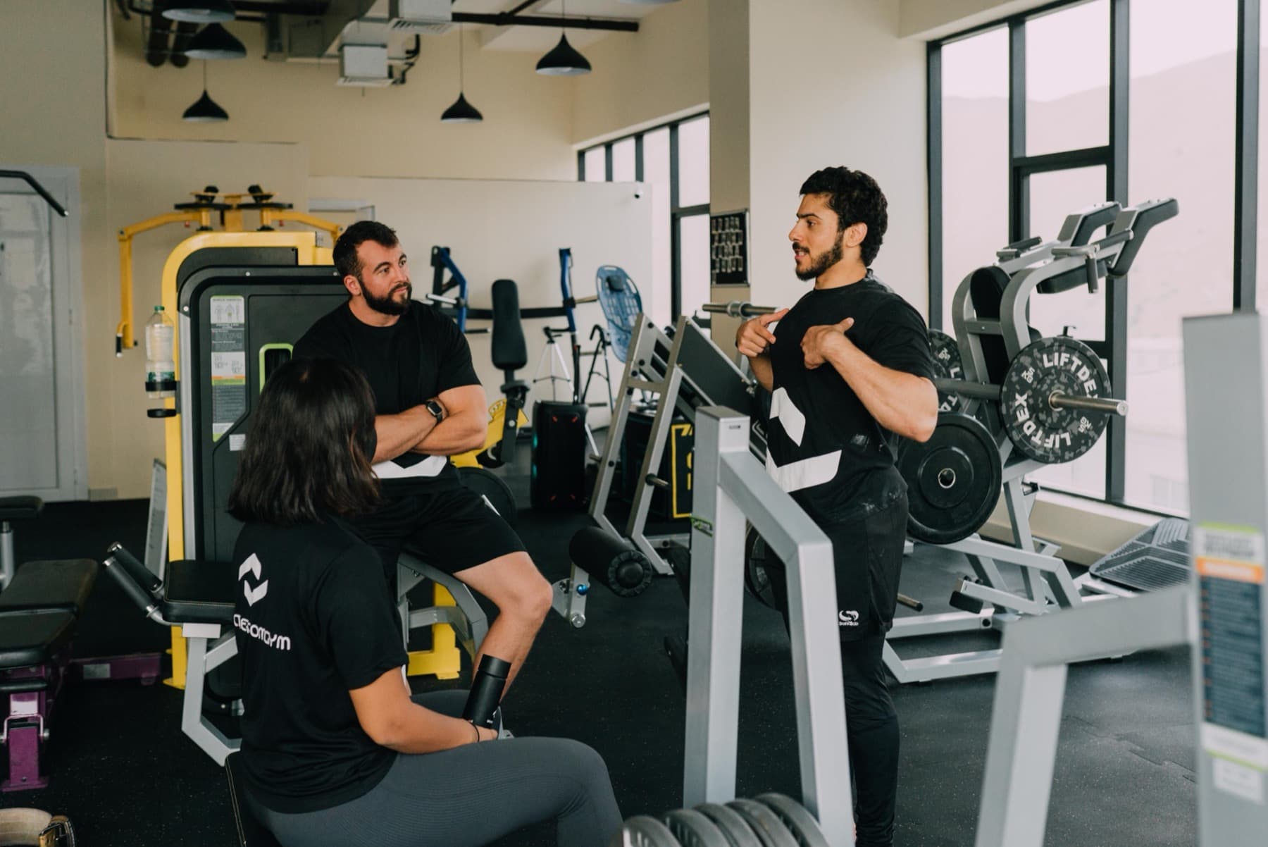 Private training session inside Spare Room Gym